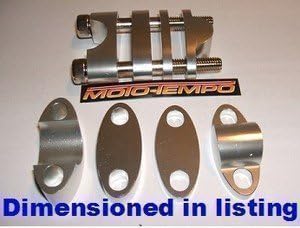 Bar Risers Raiser kit 22.2mm 7/8" bar multi-stage (Max rise 35mm Min rise 5mm)