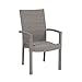 Produktbild greemotion Stapelsessel Malmö grau, inklusive Auflage, Sitzmöglichkeit für In- und Outdoor, platzsparender Terassenstuhl, Stuhl aus pflegeleichtem Polyrattan, hochwertiges Aluminiumgestell, witterungsbeständig