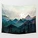 Produktbild TRUIOKO Mountain Sunrise IIWall Hanging for Bedroom Living Room Dorm Wall Tapestry Decor,80" X 60" Inches