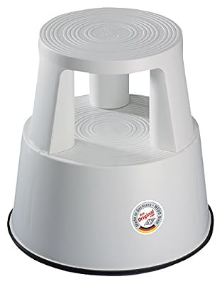 WEDO tabouret marchepied, plastique, gris lumiere / RAL 7035