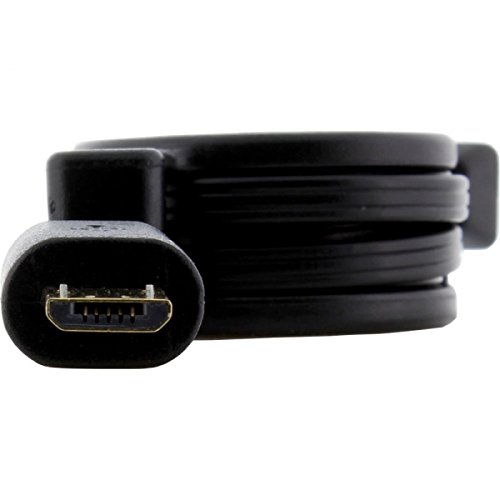 InLine Micro-USB 2.0 Roll-Kabel – USB-A Stecker an Micro-B Stecker – 0,75m, 31707R - 3