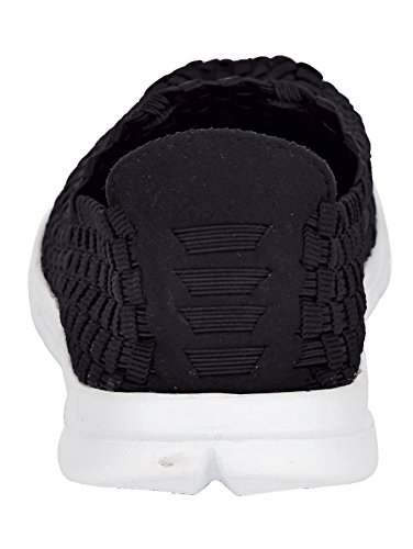 Damen Slipper aus geflochtenem Textilmaterial by Priority - 3