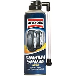 Arexons 8473 Gomma Spray Sigilla Forature e Rigonfia Pneumatici