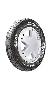 Ceat Zoom D P3.00-10 Tube-Type Scooter Tyre (Pickup and Installation at Garage)