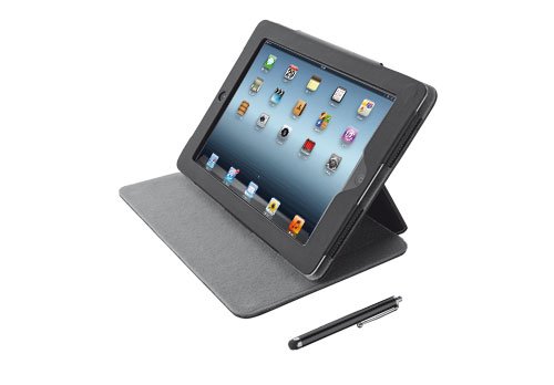 Trust 18728 eLiga Elegant Etuiständer mit Stylus für Apple iPad - 2