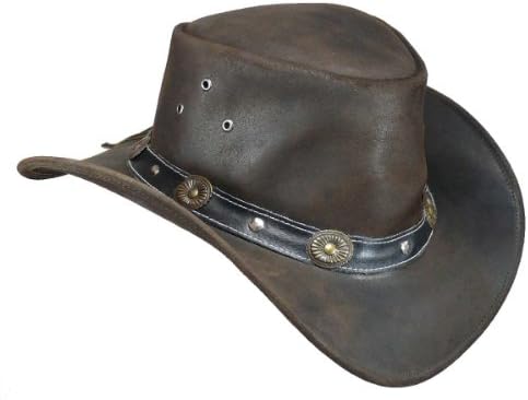 Elreno Leather Hat Australian Genuine