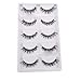 Produktbild LuckyGirls 5 Pair/Lot Nette Criss Kreuzen Falsche Voluminöse Wimpern Make-Up Eye Lashes