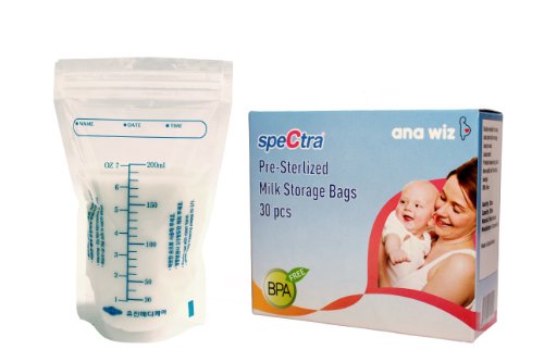 Spectra Pre-Sterilized Milk Storage Bags (Pack of 30)