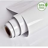 💙Papel Adhesivo para Muebles💙 --- Fácil de limpiar, si hay algunas manchas, solo use una toalla de papel o una toalla para limpiarla, y luego la superficie se volverá tan nueva como nueva. Es fácil de despegar y, sin dejar residuos, no se preocupe por dañar el cajón y el gabinete, etc. durante el proceso de extracción, no dañará la superficie.
