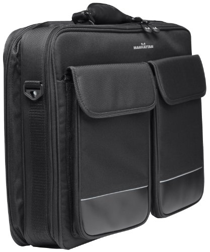 Manhattan Notebooktasche „Big Apple“ Top Load ( geeignet für die meisten Notebooks bis 17″ ) schwarz 433723 - 3