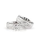 JC SILBER TRAURINGE 925 STERLING EHERINGE S004 (PAARPREIS)