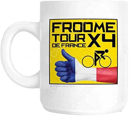 Chris Froome Tour De France X4 Novelty Fun Mug