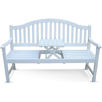 Amazon.de: Gartenbank, Holzbank, Eukalyptusbank mit ...