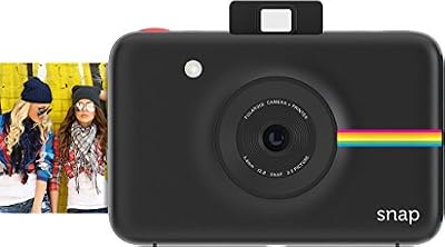 Polaroid Snap : Appareil photo numérique instantané (Noir) avec la technologie d'impression ZINK Zero Ink