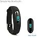 Produktbild YAMAY Fitness Armband Schrittzähler Armbanduhr Ohne Bluetooth Aktivitätstracker mit Zeit Dtum Schrittzähler Kalorienzähler Entfernungsrechner Schlafmonitor für Damen Kinder Herren Ohne App Handy