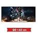 Produktbild FNCNB Mauspad Resident Evil 900X400mm Mauspad, Extended Keyboard Mousepad Professionelle Gaming-Mausmatte mit 3 mm starker Basis, für    Notebooks, PC, A