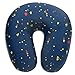 Produktbild Osmykqe Happy Christmas Neck Pillow Comfortable Soft Microfiber Neck-Supportive Travel Pillow for Home, Neck Pain