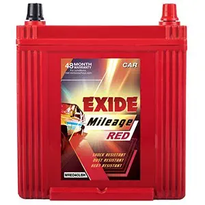 Exide Mileage MRED40LBH Battery, 35AH