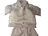 Baby Boys Christening Outfit White