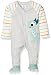 Polarn O. Pyret Lindberg Bodysuit, Grey (Greymelange), 0-6 Months (Manufacturer Size:2-4 Months)