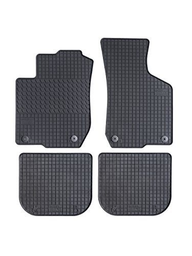 Preisvergleich Produktbild PKWelt / GUMMIFUSSMATTEN GUMMIMATTEN FUßMATTEN 4tlg