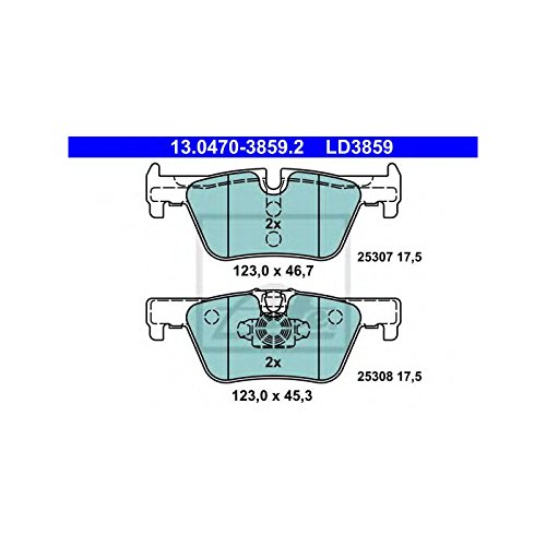 Price comparison product image Brake pad set