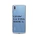 Produktbild licaso Handyhülle für Huawei P20 aus TPU mit Livin' La Vida Brok'a Print Design Schutz Hülle Protector Soft Extra