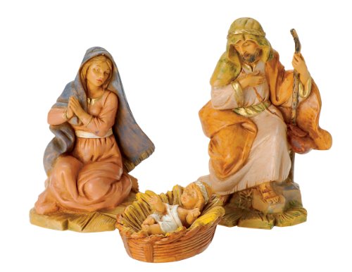 Fontaniniby Roman Centennial Holy Family, 3-Piece, 5-Inch