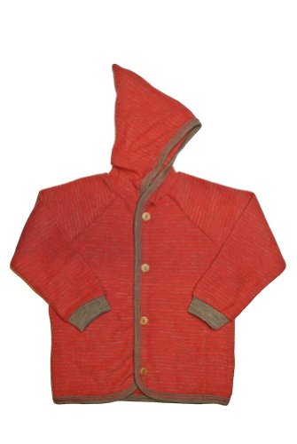 Engel Baby Girls' Jacket hibiskus sand melange