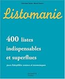 Image de Listomanie : 400 Listes indispensables et superflues pour listophiles curieux et insomniaques