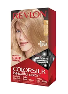 Revlon Colorsilk Permanent Hair Color, .23g - Medium Ash Blonde (70/7A)