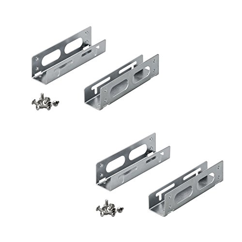 Maxima Trade Set 4 x Einbauwinkel Festplatte HDD 3,5" auf 5,25" Festplatten-Einbauwinkel