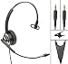 Produktbild Professional Word Commander 3.5 Dual Plug Voice auf Text Stereo Spracherkennung Headset mit Noise Cancelling-Mikrofon für eine verbesserte Diktatgenauigkeit