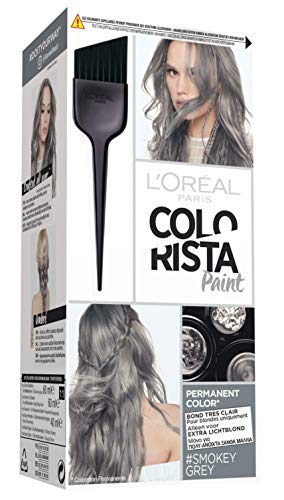 Colorista L'Oréal Paris Colorista Paint Coloration permanente couleur grise #SmokeyGrey