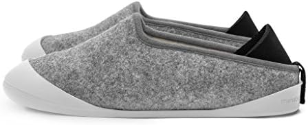 mahabis Larvik Light Grey Classic Slippers