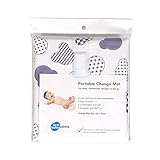 H3 Baby W450 Falbare Wickelauflage für unterweg violet, mehrfarbig - 4