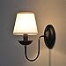 Produktbild Oudan American Wall Lamp/Communities / Wandleuchte Nachttischlampe/Retro Schlafzimmer Spiegel Nordictrack Frontleuchte/Wandleuchten Lounge/Leuchten Gebäude E14 (Farbe : -, Größe : -)
