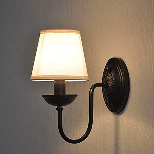 Preisvergleich Produktbild Oudan American Wall Lamp / Communities / Wandleuchte Nachttischlampe / Retro Schlafzimmer Spiegel Nordictrack Frontleuchte / Wandleuchten Lounge / Leuchten Gebäude E14 (Farbe : -, Größe : -)
