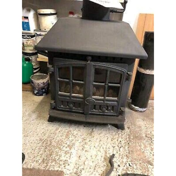 Hunter Herald 14 Stove Glass 225 mm * 214 mm Double Door Mk 1 High  Definition : Amazon.co.uk: DIY u0026 Tools