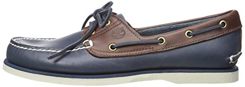 Timberland Herren Classic Boat 2 Eyevintage Indigo and Potting Soil Two-Tone Bootsschuhe - 5
