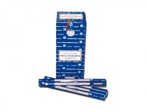 Preisvergleich Produktbild Räucherstäbchen - NAG CHAMPA - BLAU - 8G