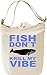 Produktbild Fish Don't Krill My Vibe Slogan Leinwand Tagestasche Canvas Day Bag| 100% Premium Cotton Canvas| DTG Printing|
