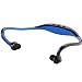 Produktbild Cuitan Bluetooth 3.0 Wireless-Sport-Stereo-Kopfhörer Ohrhörer für Samsung, Apple, Huawei, Meizu, Coolpad, Xiaomi, Tablet, Laptop, etc, Neckband Stil Kopfhörer Headset für Bluetooth-Geräte - Blau