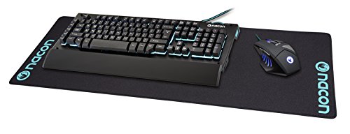 Nacon - PCMM-400 Alfombrilla Rat  n Gaming XXL de Neopreno  90 X 31 5 Cm  PC 