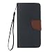 Produktbild Samsung Galaxy J7 2017 Hülle, Chreey [Einfach Elegant] PU Lederhülle Magnetische Flip Case Brieftasche Handytasche Matt Schutzhülle mit Standfunktion Kartenfächer [Dunkelblau]