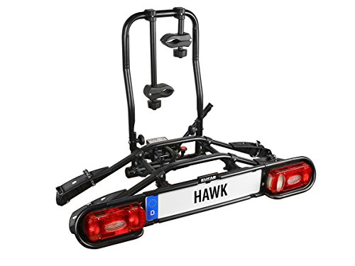 Preisvergleich Produktbild Fahrradträger HAWK schwarz für Anhängekupplung