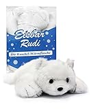 Kinder-Wärmflasche Eisbär Rudi 1362-05 0,5 L, sehr...