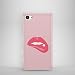 Produktbild IQCases Bite Lip Lipa Lippen Telefon Rosa Fall Deckung Schutz Dua Neues Modell für Sony Xperia Z4 Compact