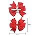 HBF 30PCS Grosgrain Ribbon Hair Bows Teen Kid Toddler Baby Girl Hair Clips Alligator