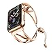 Produktbild HUAIX Home Uhren Digital, Edelstahl-Uhrenarmband Ersatz-Armband für Apple Watch Series 4 40mm